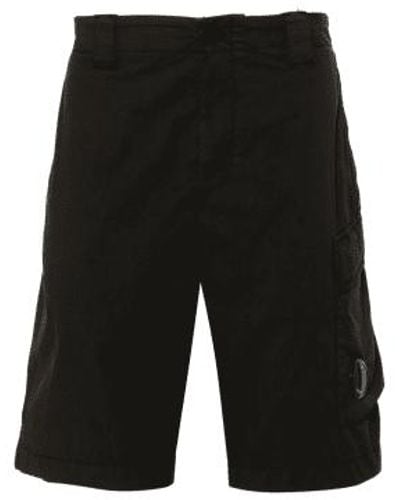 C.P. Company 50 fili lens pocket shorts - Negro