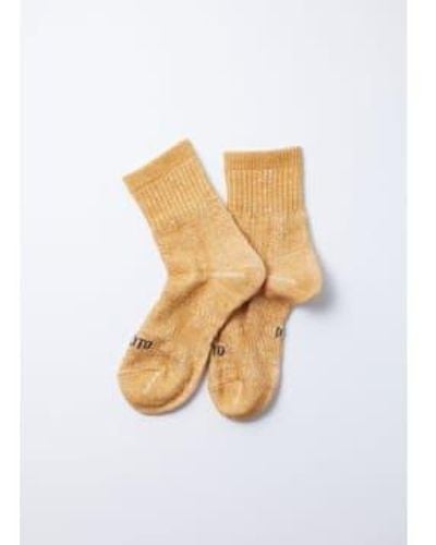 RoToTo Double Face Mid Socks - Bianco