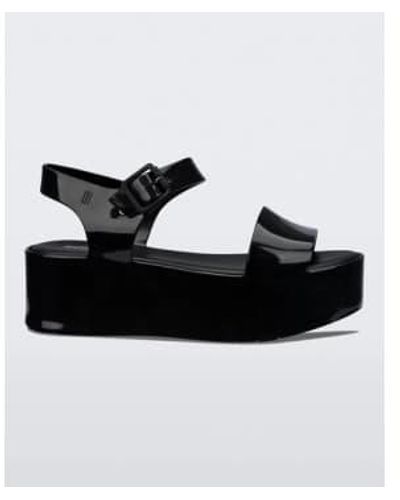 Melissa Sandalias plataforma mar - Negro