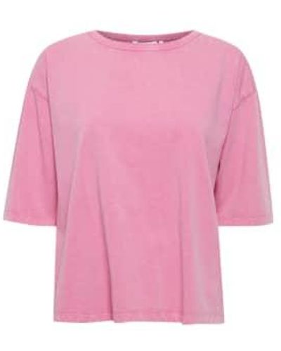 B.Young Bytrollo Ss T-shirt Uk 10 - Pink