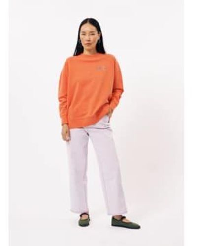 FRNCH Athenais Sweatshirt S/m - Orange