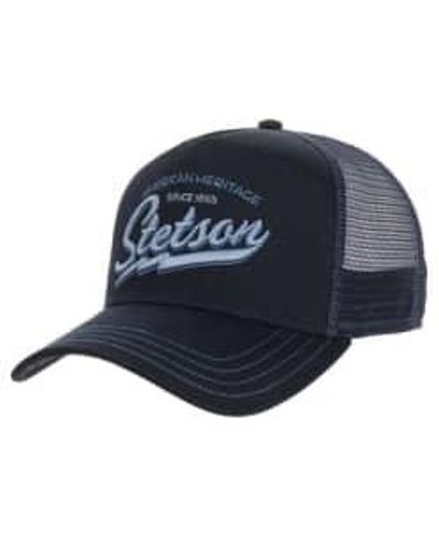 Stetson Seit 1865 trucker cap - Blau