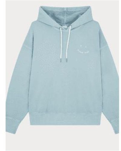 Paul Smith Smiley happy hoodie top w2r-226ve-l21169-43b - Bleu