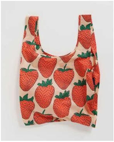 BAGGU Reusable Bag Strawberry 1 - Rosso