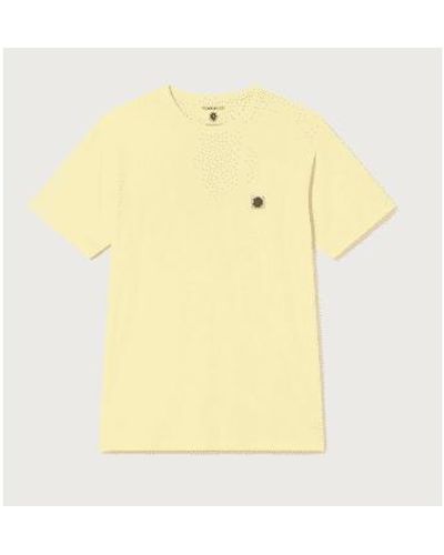 Thinking Mu Camiseta sol marina amarilla - Amarillo