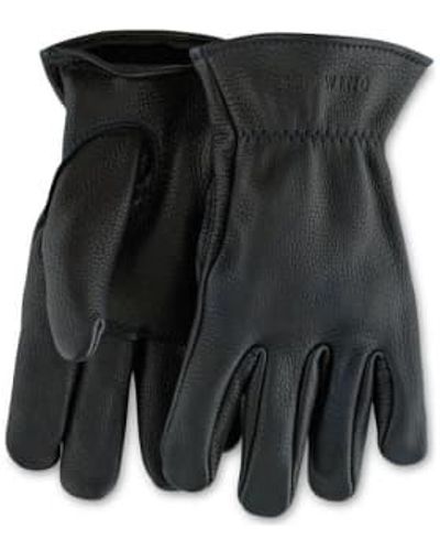 Red Wing Deerskin Lined Glove 95232 Black M