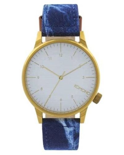 Komono Denim Stainless Steel Winston Heritage - Blue