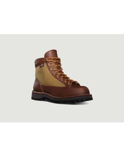 Danner Light Fabric And Leather Boots - Brown