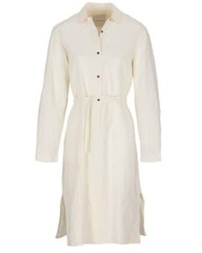 Humanoid Talia Stucco Dress Cotton - White