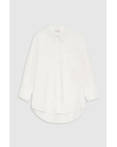 Anine Bing Mika Shirt - Bianco