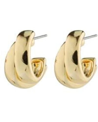 Pilgrim Orit Earrings / Os - Metallic