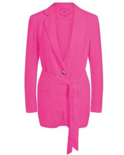 Ouí Fuchsia Jacket Uk 8 - Pink