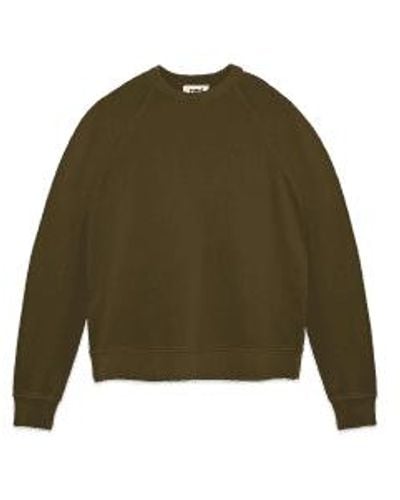 YMC Schrank raglan sweat - Grün