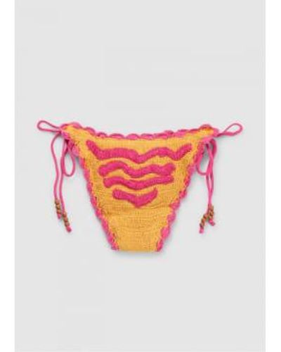 It's Now Cool Damen-Bikinihose "Sea Crochet Tri" in Sea-me - Pink