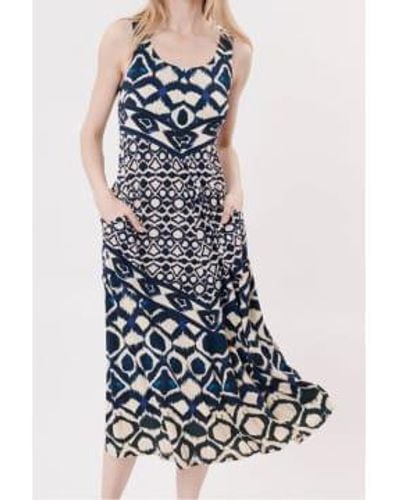Rene' Derhy Toccata Dress - Blu