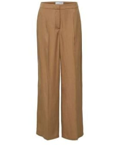SELECTED Tinni Porta Wide Trousers - Multicolore