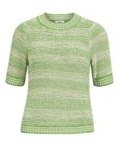 Object Objfirst Knit Pullover - Verde