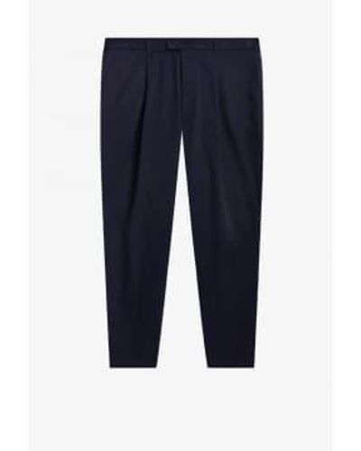 Fred Perry Cropped Pants - Blue