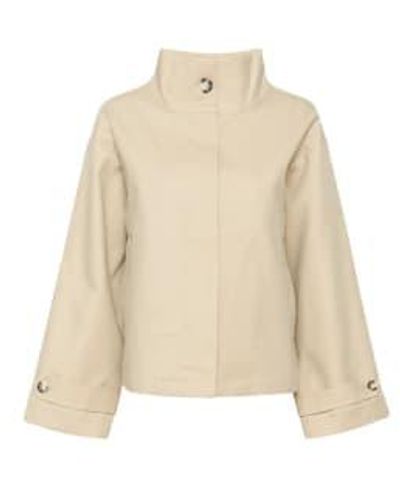 Soaked In Luxury Cade Jacket In Plaza Taupe - Neutro