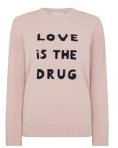 Bella Freud Love Is The Drug Jumper Dusty / S - Pink
