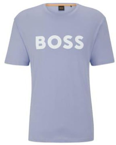 BOSS Thinking 1 Logo T-shirt - Blue