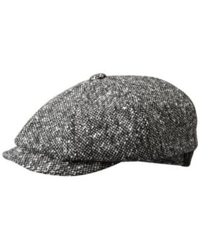 Stetson Charcoal Cap Hatteras Donegal Wv 57/m - Gray