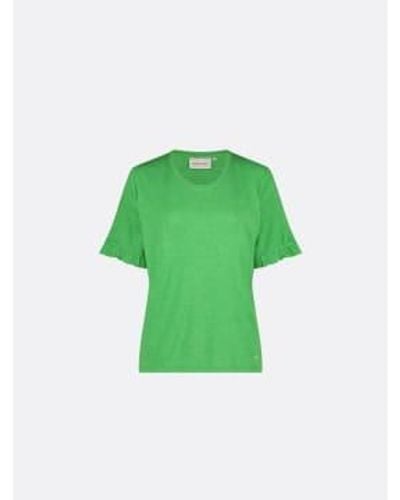 FABIENNE CHAPOT Acapulco Glitter T Shirt Uk 12 - Green