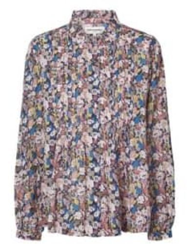Lolly's Laundry Balu Shirt Floral Print - Violet