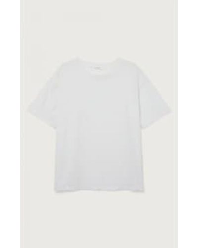 American Vintage T-shirt fizvalley - Blanc