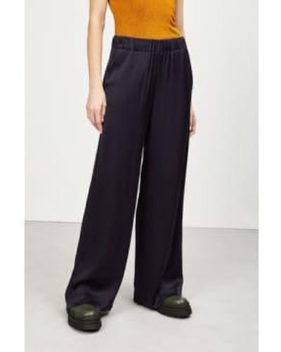 Ottod'Ame Ottodame Viscose Palazzo Trousers - Blu