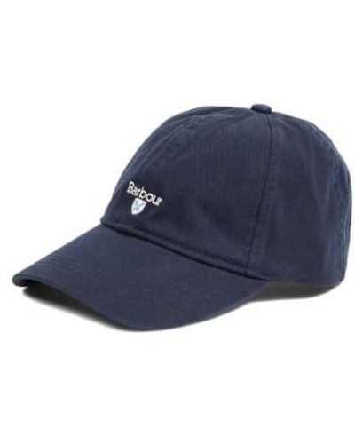Barbour Cascade Washed Sports Cap Navy One Size - Blue