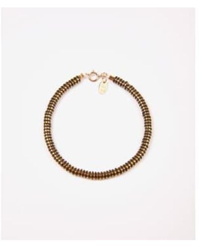 Maison Monik Bracelet Perles - Metallic