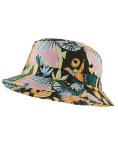 Patagonia Cappello Wavefarer Island Seedmilkweed - Verde