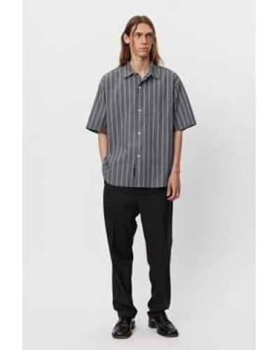 mfpen Input Shirt Stripe Xs - Gray