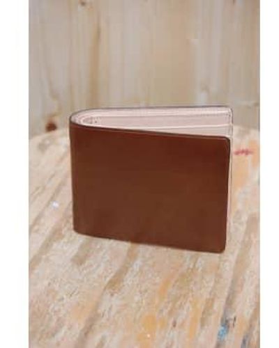 Il Bussetto Bi Fold Wallet Caramel - Marrón