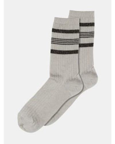 mpDenmark Nohl Ankle Socks 37-39 - Grey