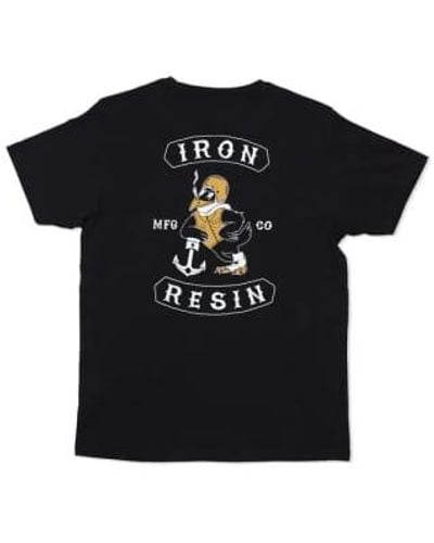 Iron & Resin T-shirt poche freebird - Noir