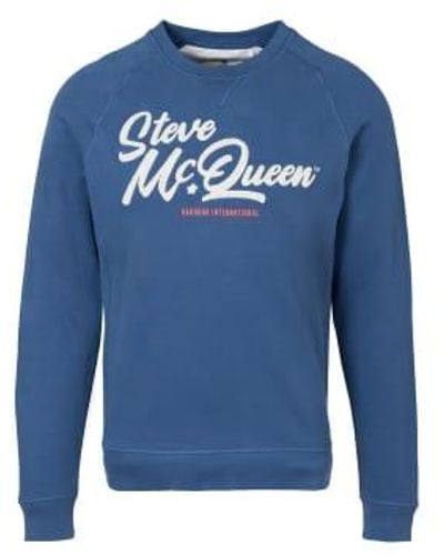 Barbour Holts graphic sweatshirt insignia - Azul