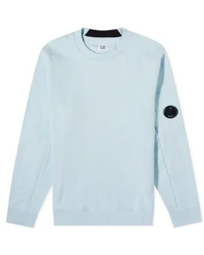 C.P. Company C.p. firmenarm objektiv sweatshirt starlight - Blau
