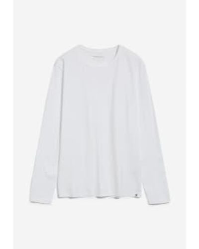 ARMEDANGELS Jaanono T Shirt - Bianco