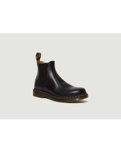 Dr. Martens Schwarze 2976 chelsea-stiefel aus leder