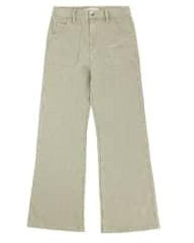 Willow Patched Pocket, High Rise Jeans with Double Waistband by Seventy Mochi - Americana