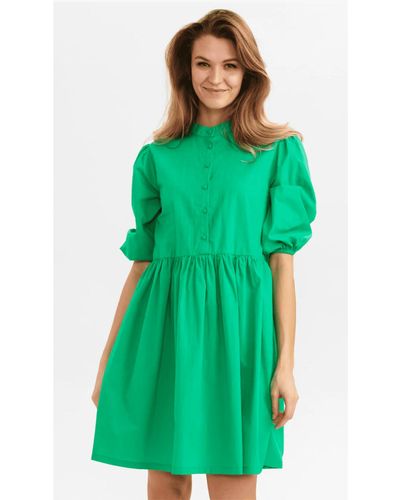 Numph Nunuska Dress - Green