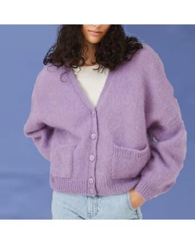 Des Petits Hauts Alouise Sweater S - Purple
