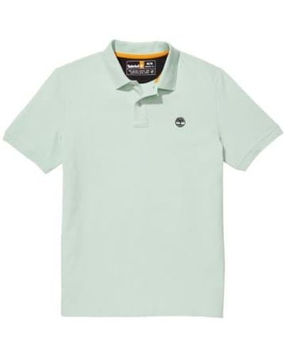 Timberland Millers River Pique Polo Frosty Small - Green