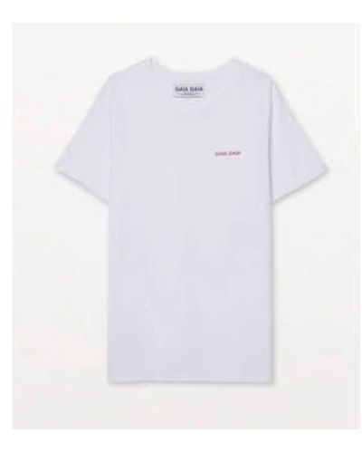 GAÏA GAÏA Styx Camiseta extragran - Blanco
