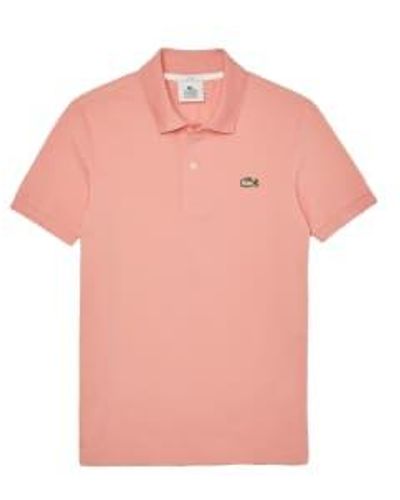 Lacoste Slim fit poloshirt rosa - Pink