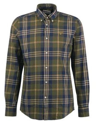 Barbour Edgar shirt shirt - Vert