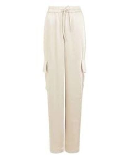 French Connection Chloetta Cargo Trouser - Natural