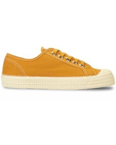 Novesta Star Master Contrast Stitch Sneakers - Yellow